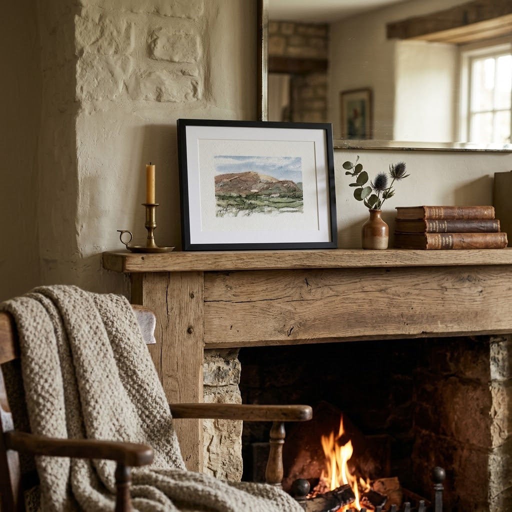 Grasmere landscape - Colour Sketch | small one off