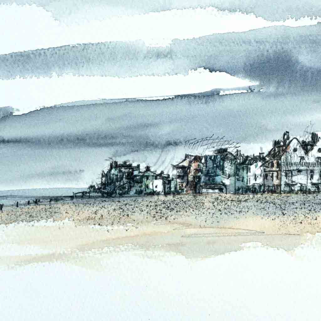 Aldeburgh watercolour sketch