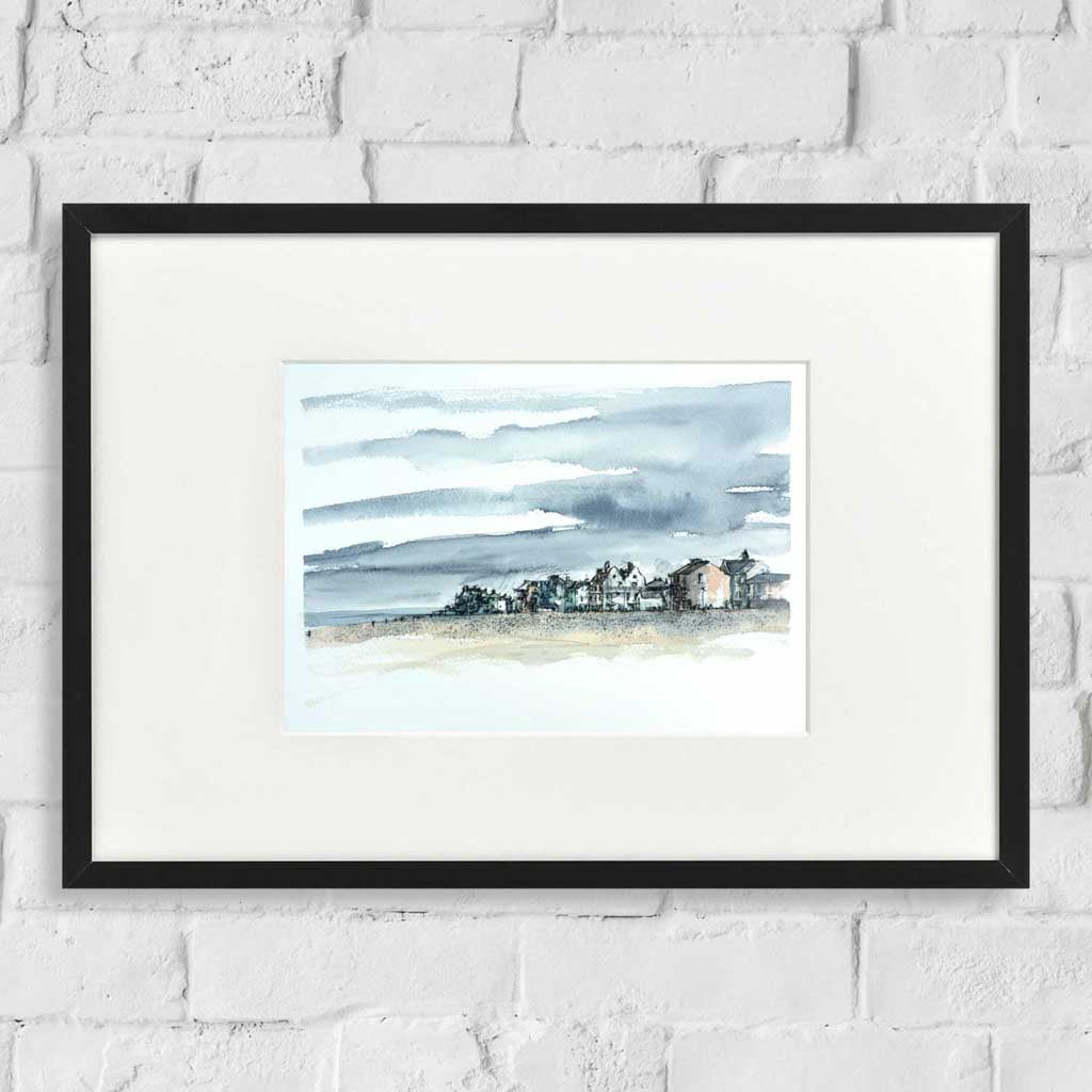Aldeburgh watercolour sketch