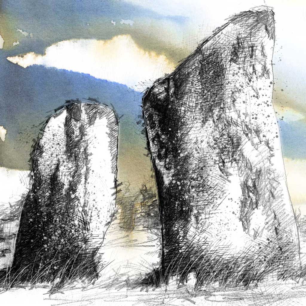 Avebury standing stones