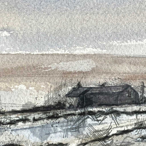 Blake Dean farms watercolour sketch