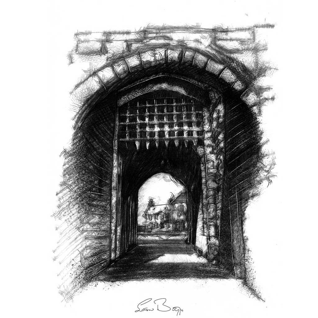 Carlisle castle gate