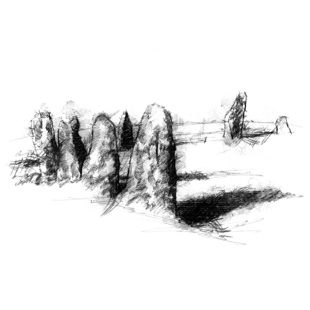 Standing stones
