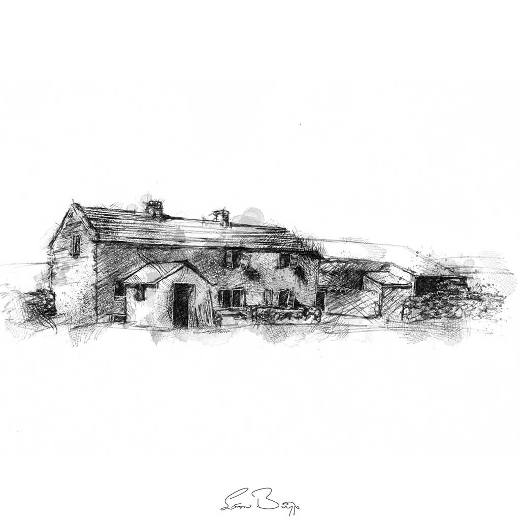 Deserted farmhouse
