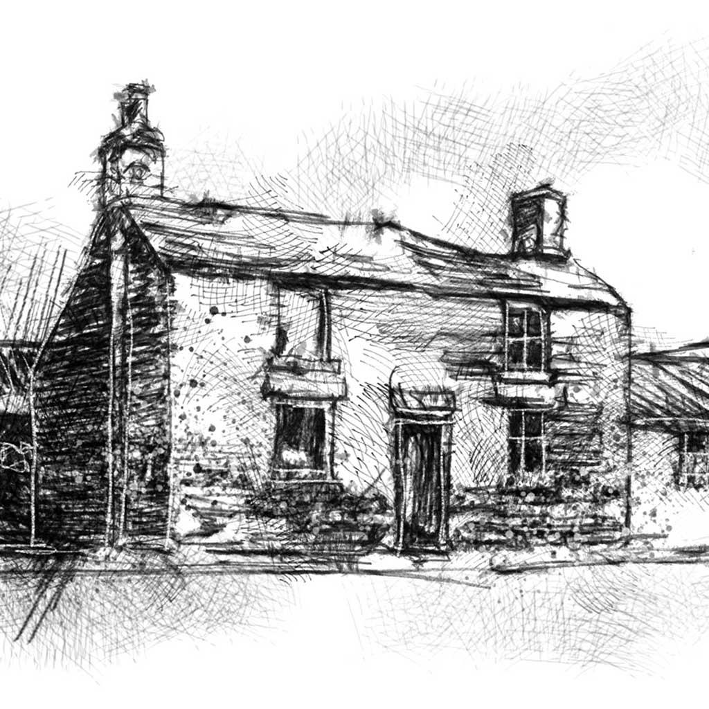 Yorkshire farm ruin