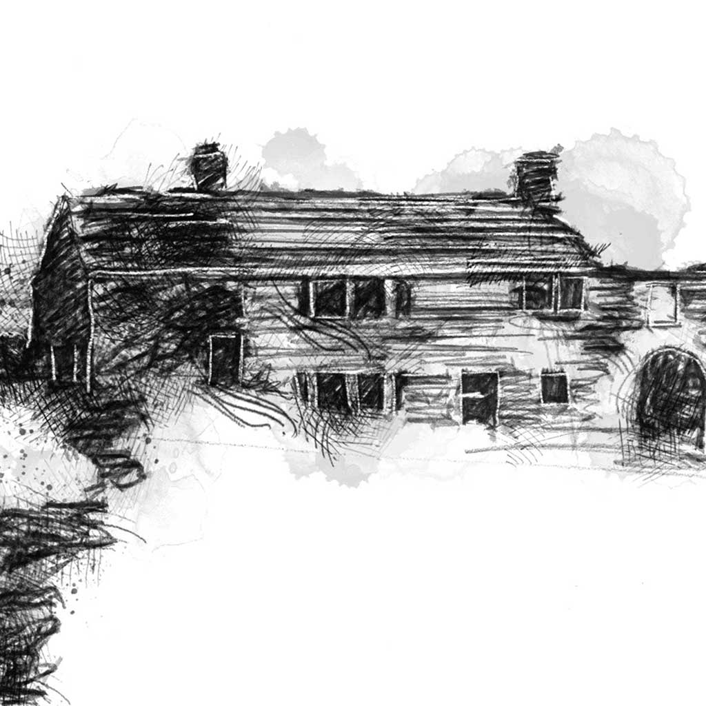 Ruined farmhouse
