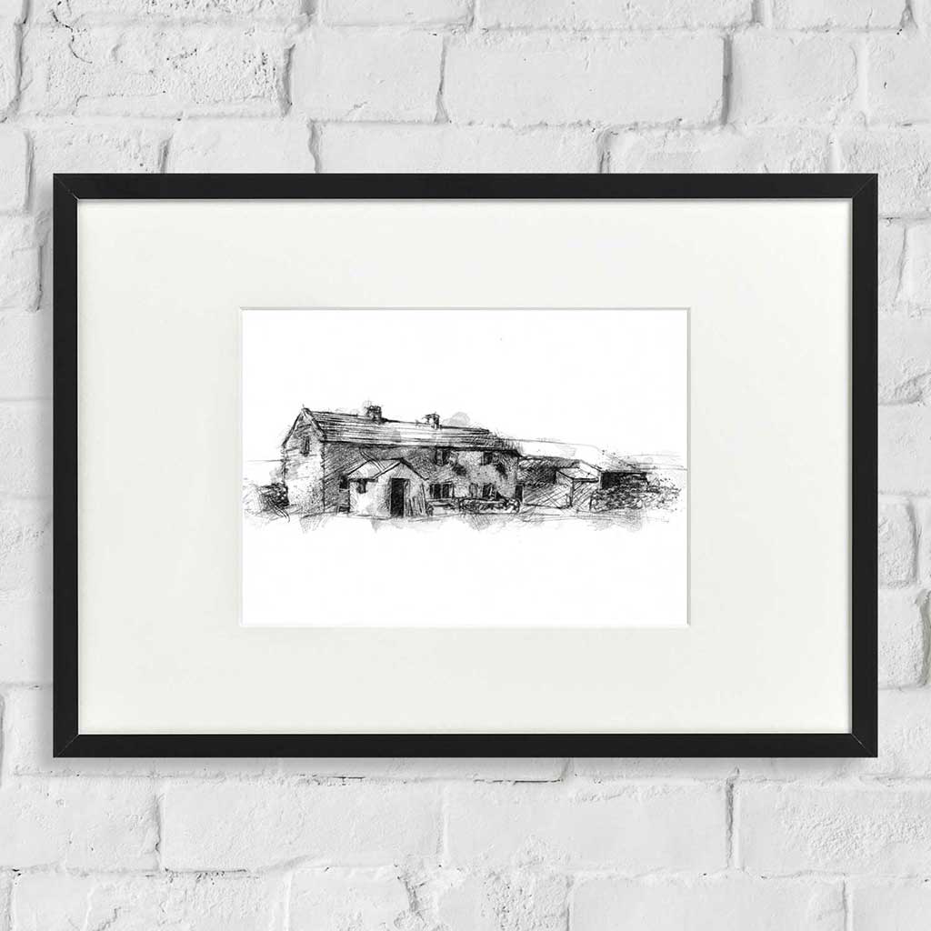 Deserted farmhouse