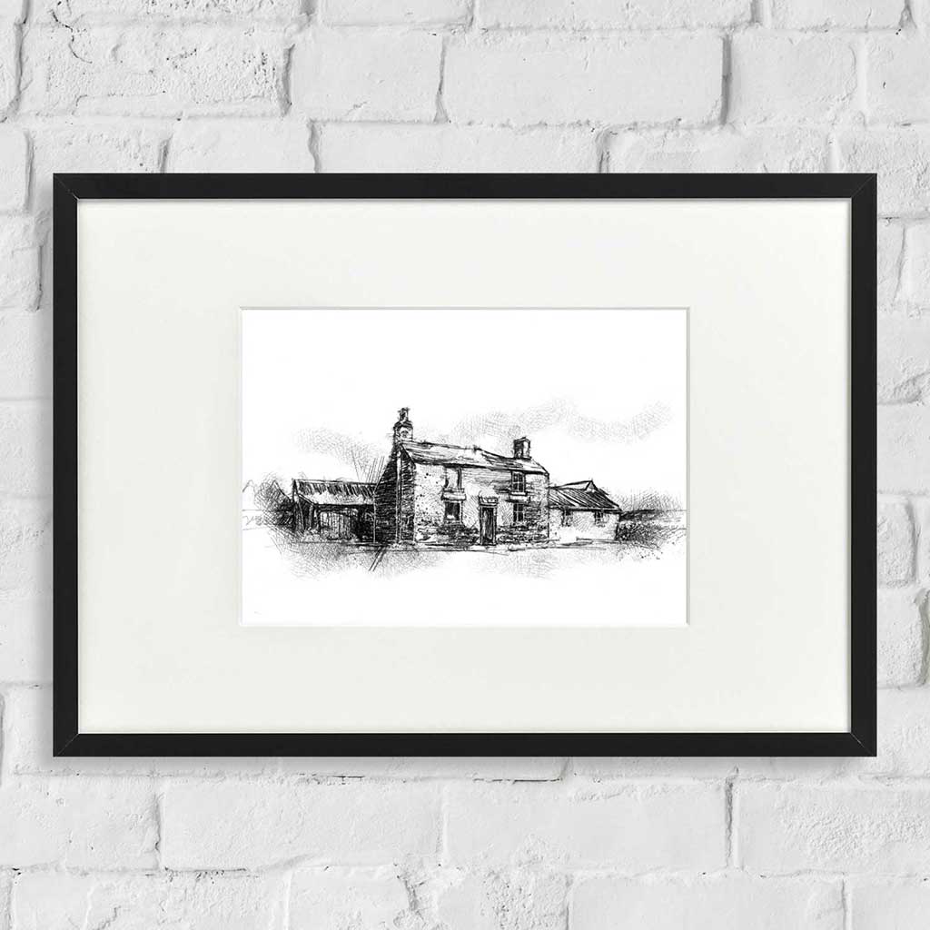 Yorkshire farm ruin