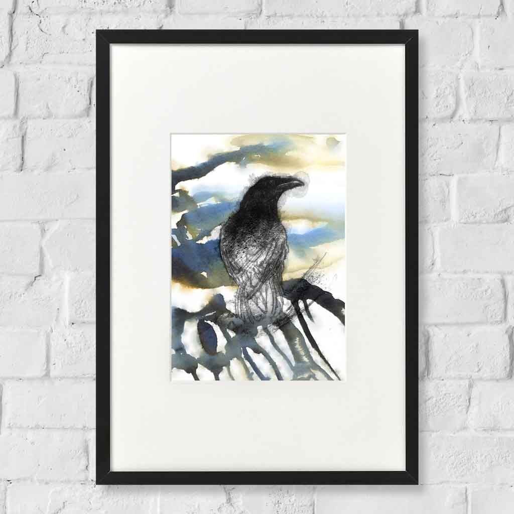 Ghost of a crow