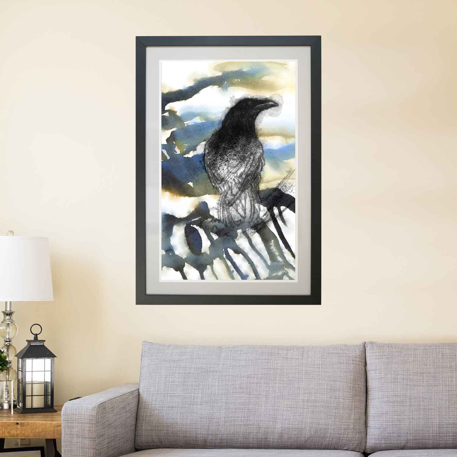 Ghost of a crow