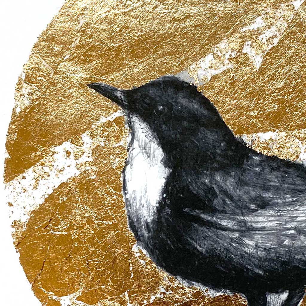 Dipper gold leaf