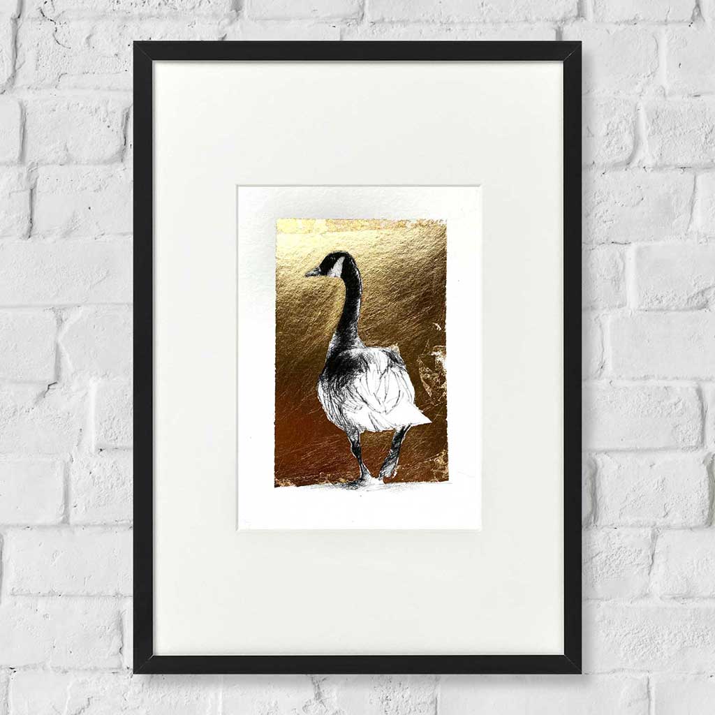 Canada goose gold leaf