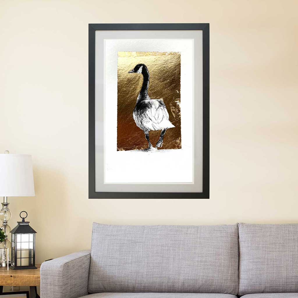 Canada goose gold leaf