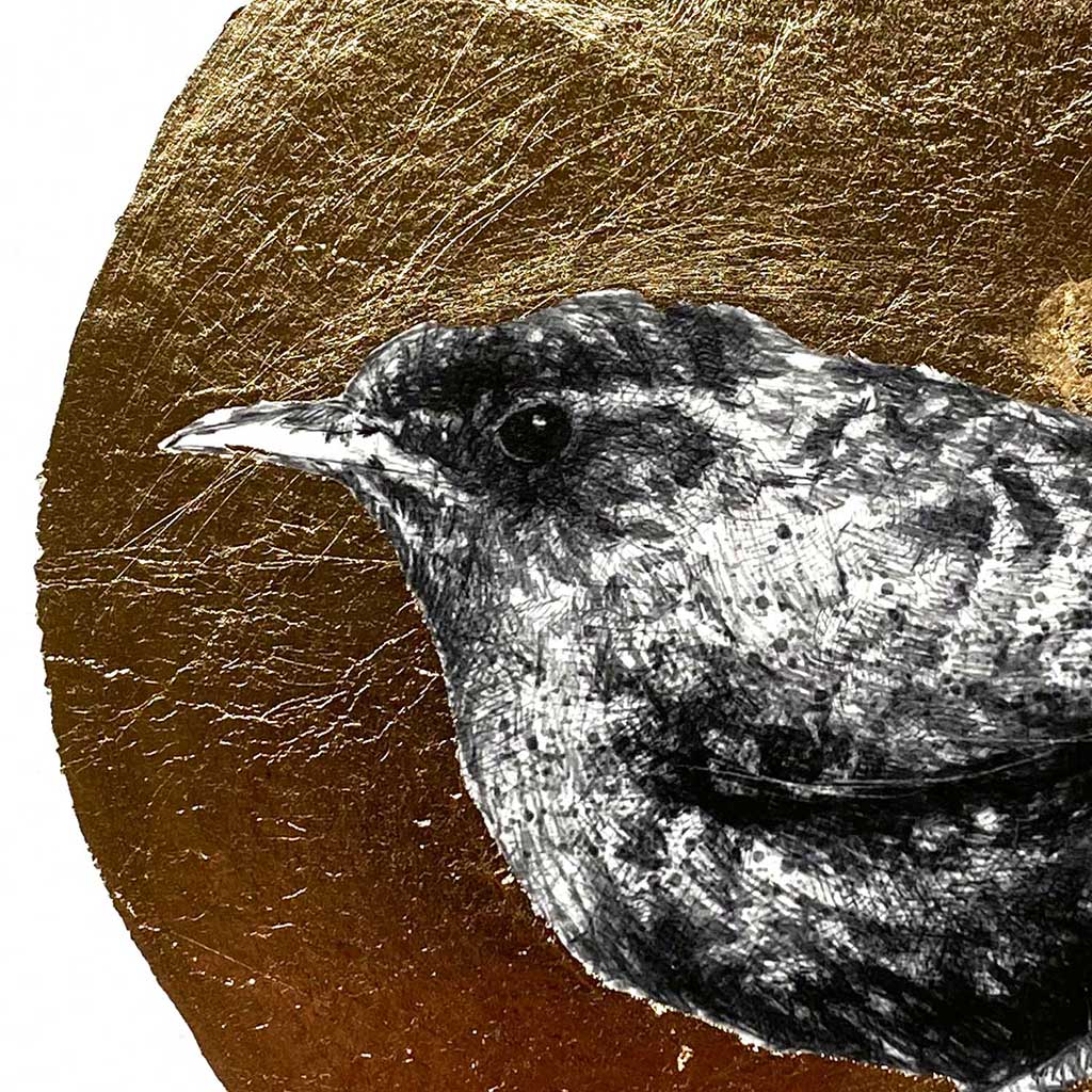 Gold leaf wren