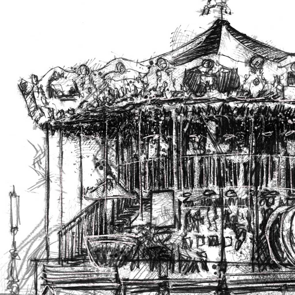 Honfleur carousel
