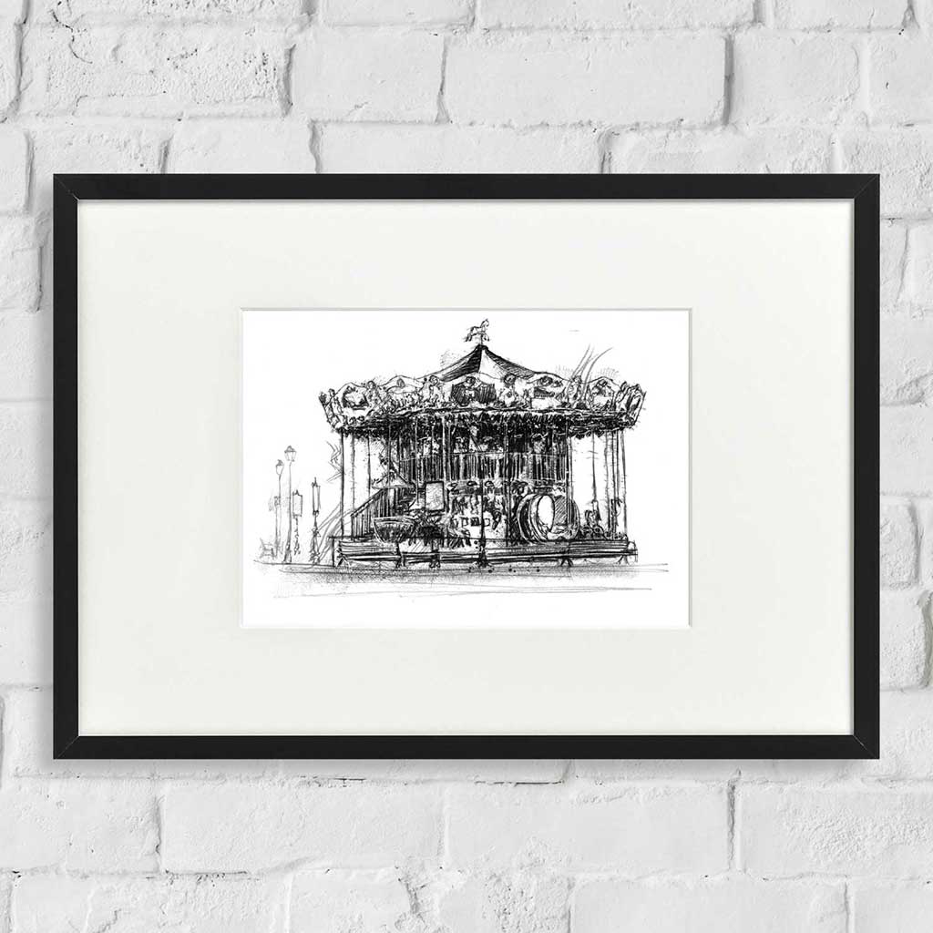 Honfleur carousel