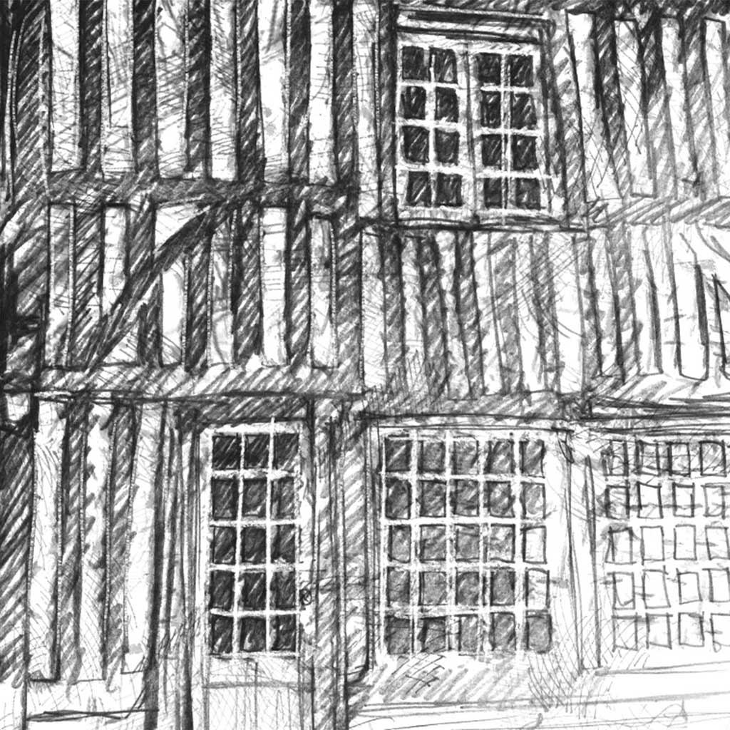 Honfleur timber house
