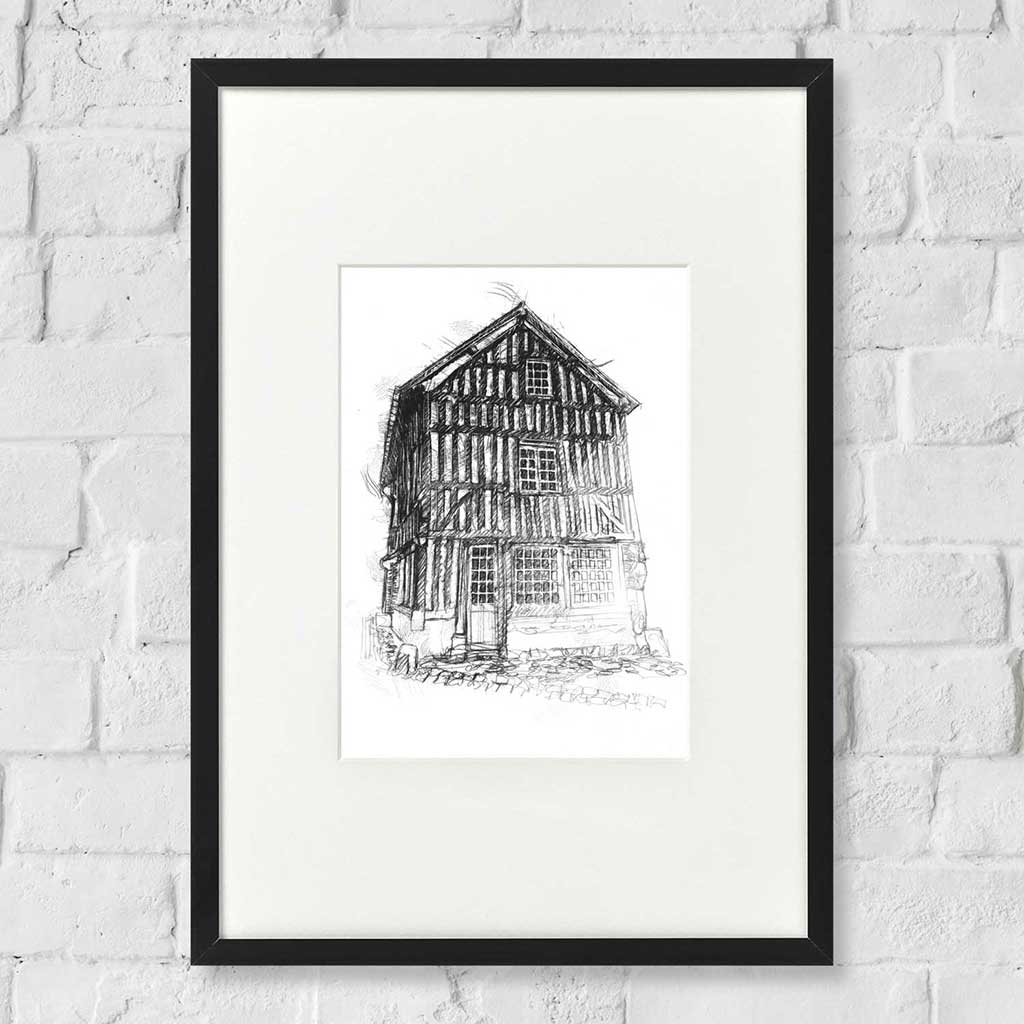 Honfleur timber house