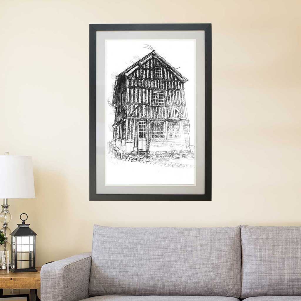 Honfleur timber house
