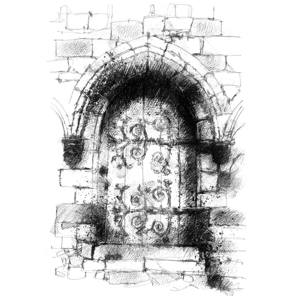 Church door