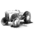 Old tractor