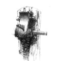 Canal gate crank