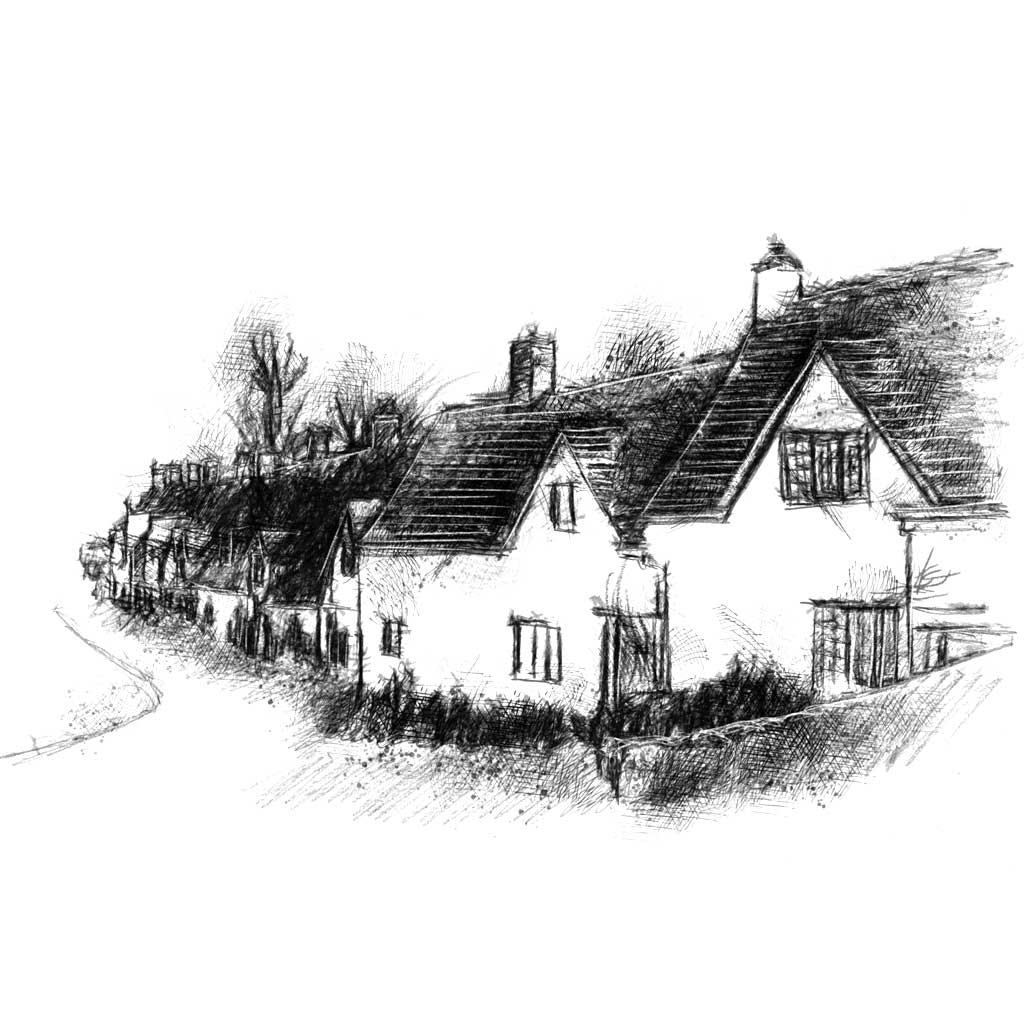 Bibury cottages
