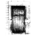 Old farm door