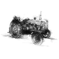 Old tractor