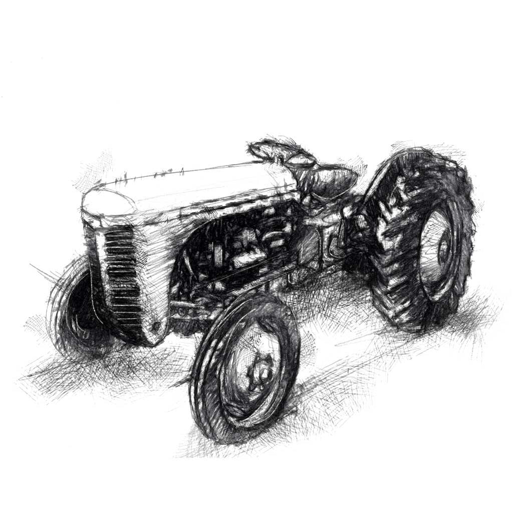 Old tractor