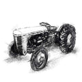 Old tractor