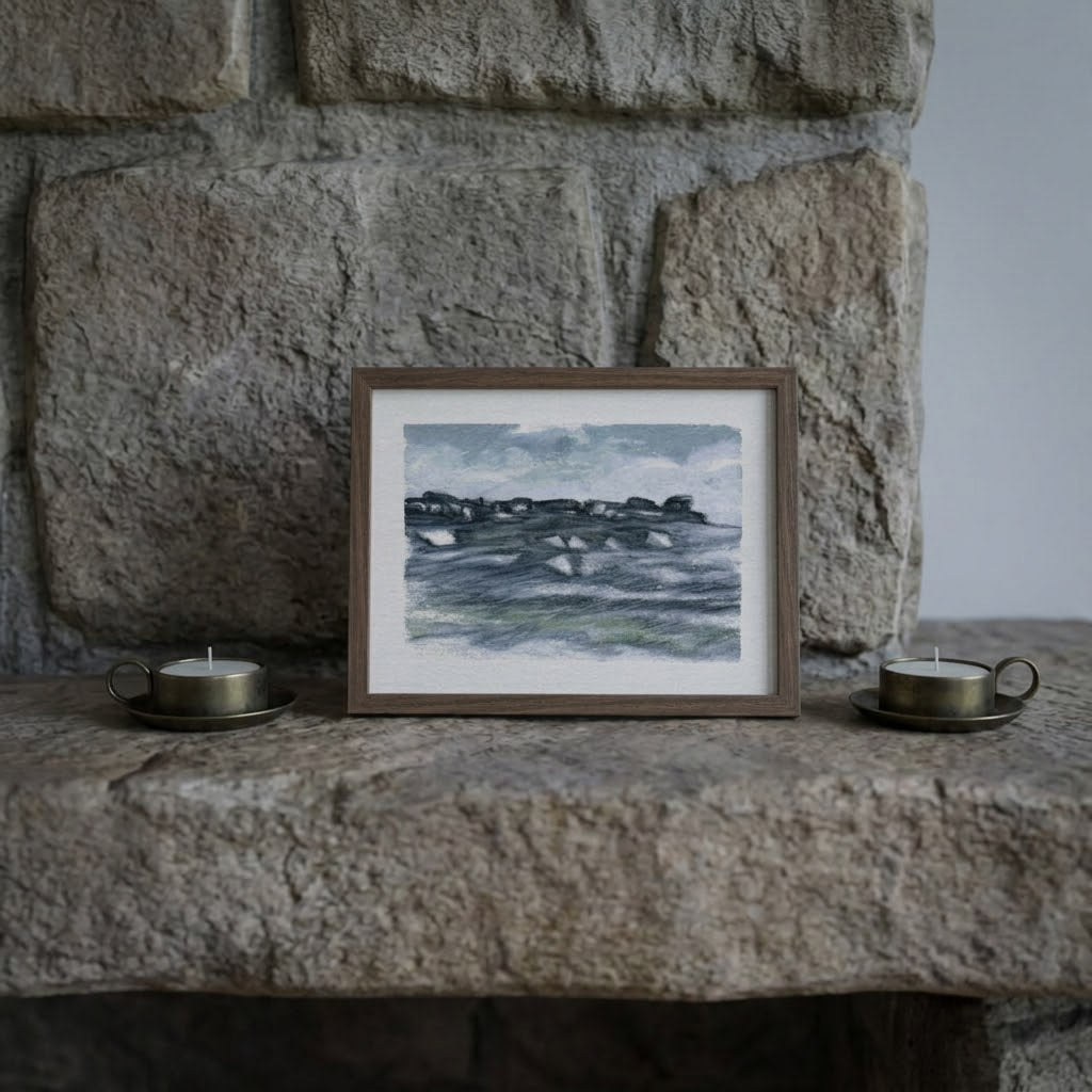 Bride stones - Colour Sketch | small one off