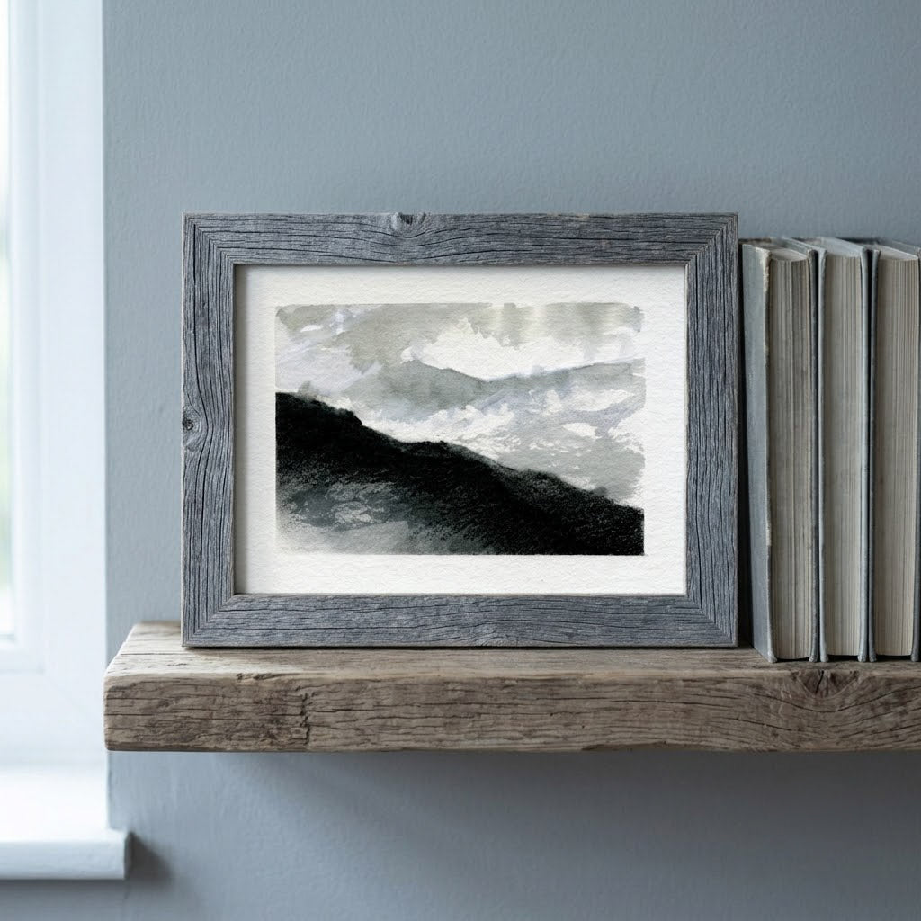 Cumbrian mountains - Colour Sketch | small one off