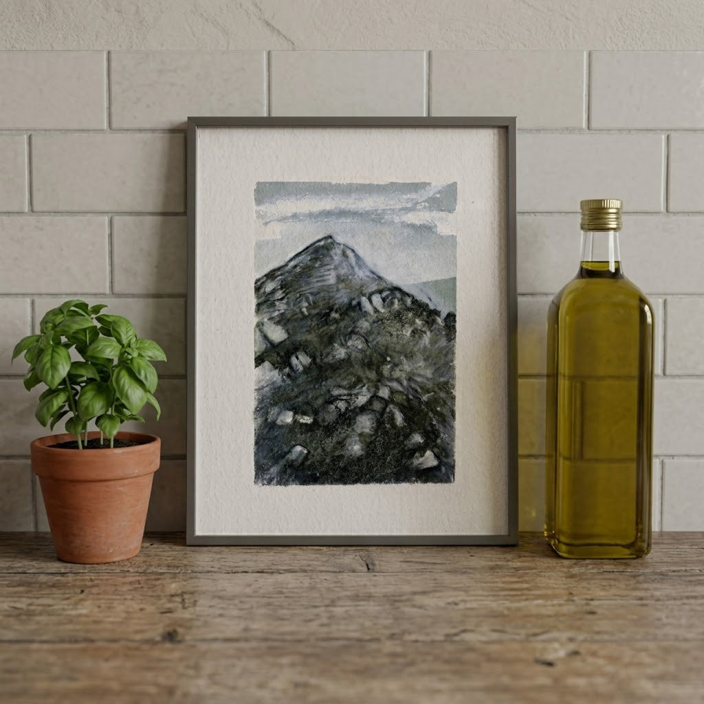 Old man Coniston - Colour Sketch | small one off