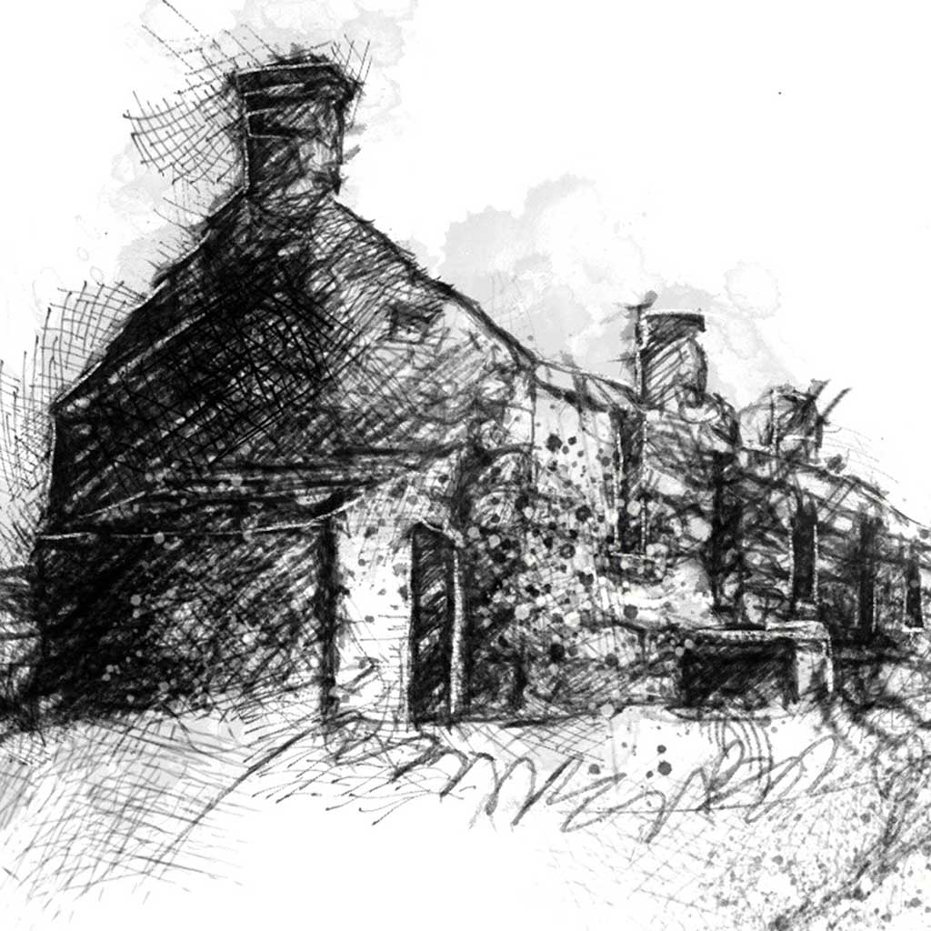Moorland ruin