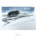 Snowy copse original one-off