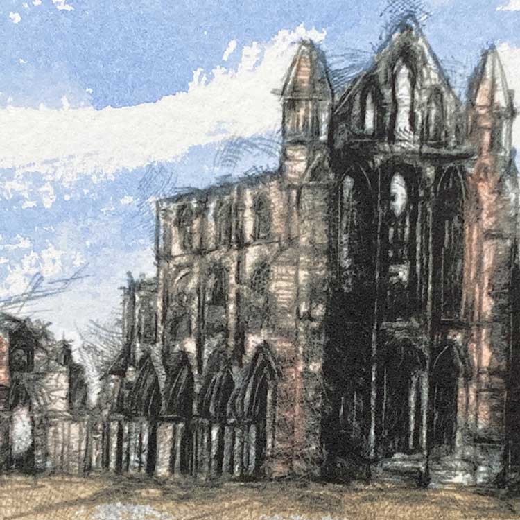Whitby abby mini sketch