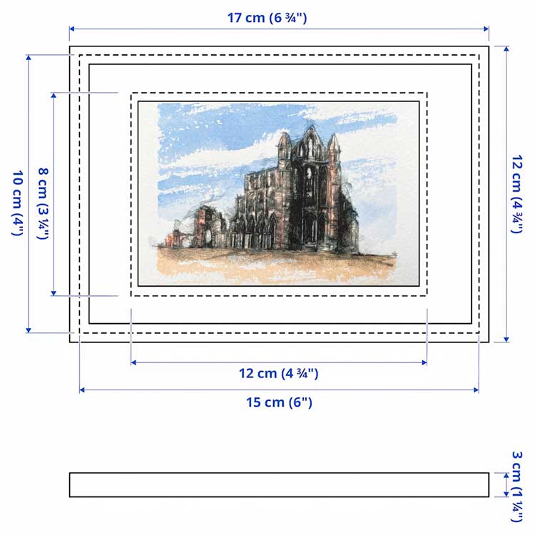 Whitby abby mini sketch