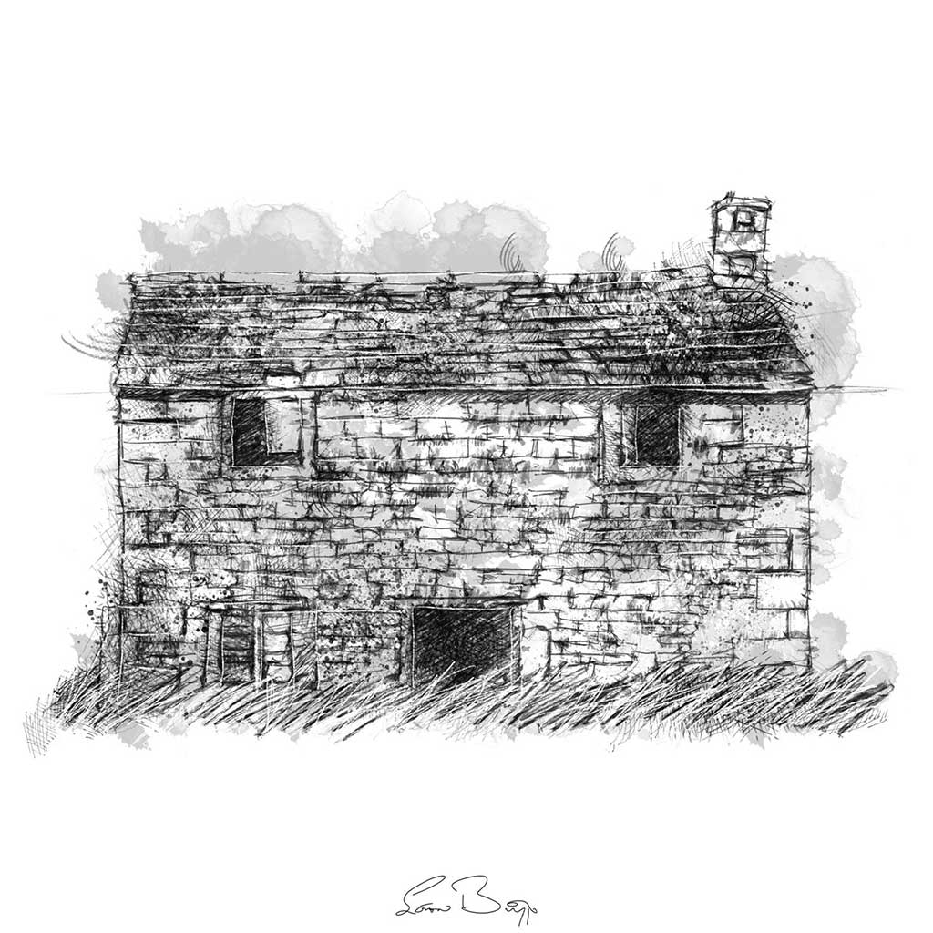 Yorkshire farm ruin