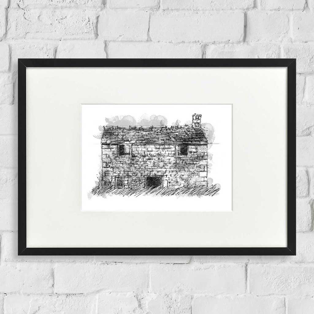 Yorkshire farm ruin