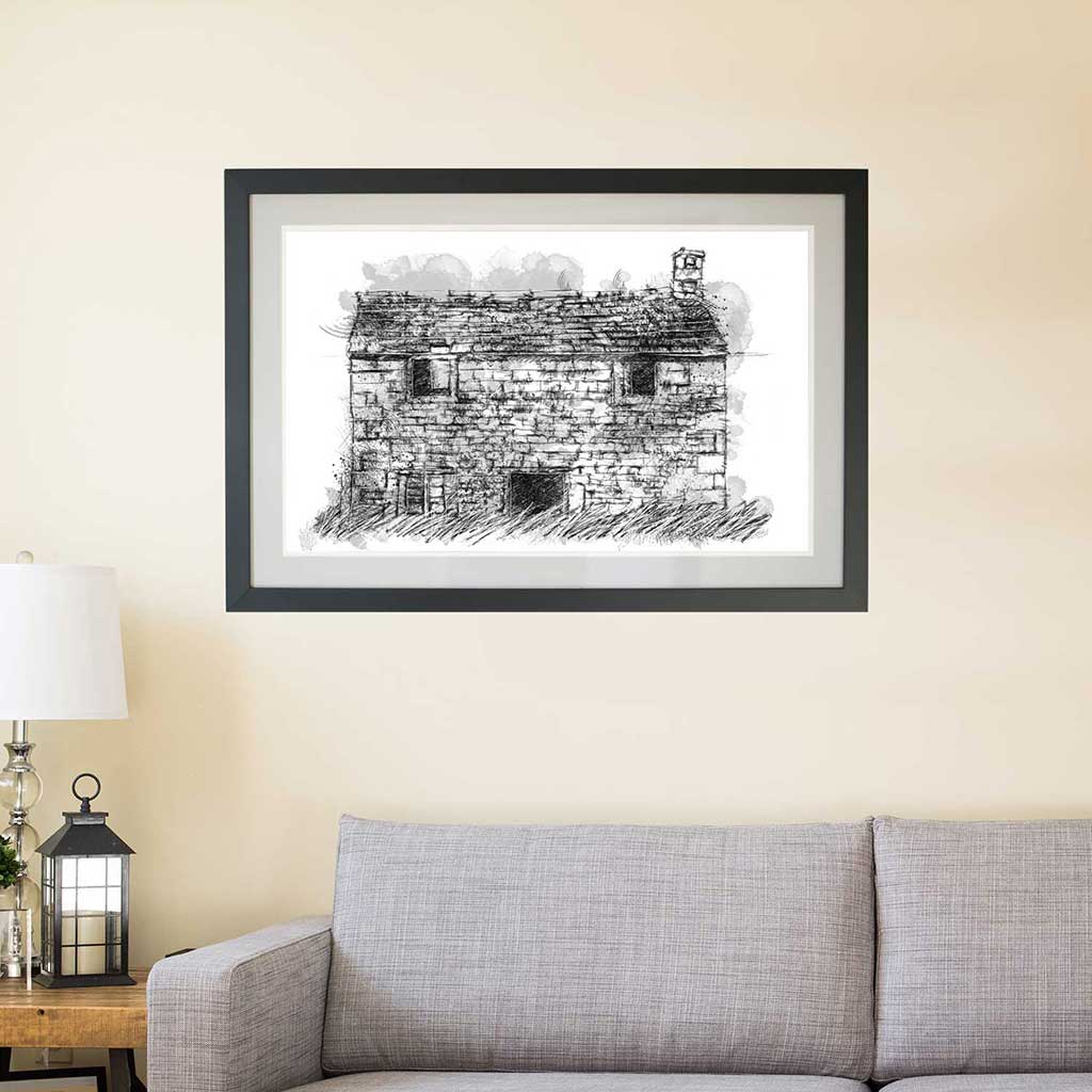 Yorkshire farm ruin