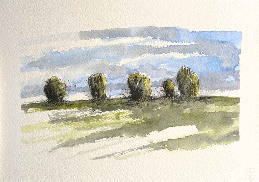 Standing stones