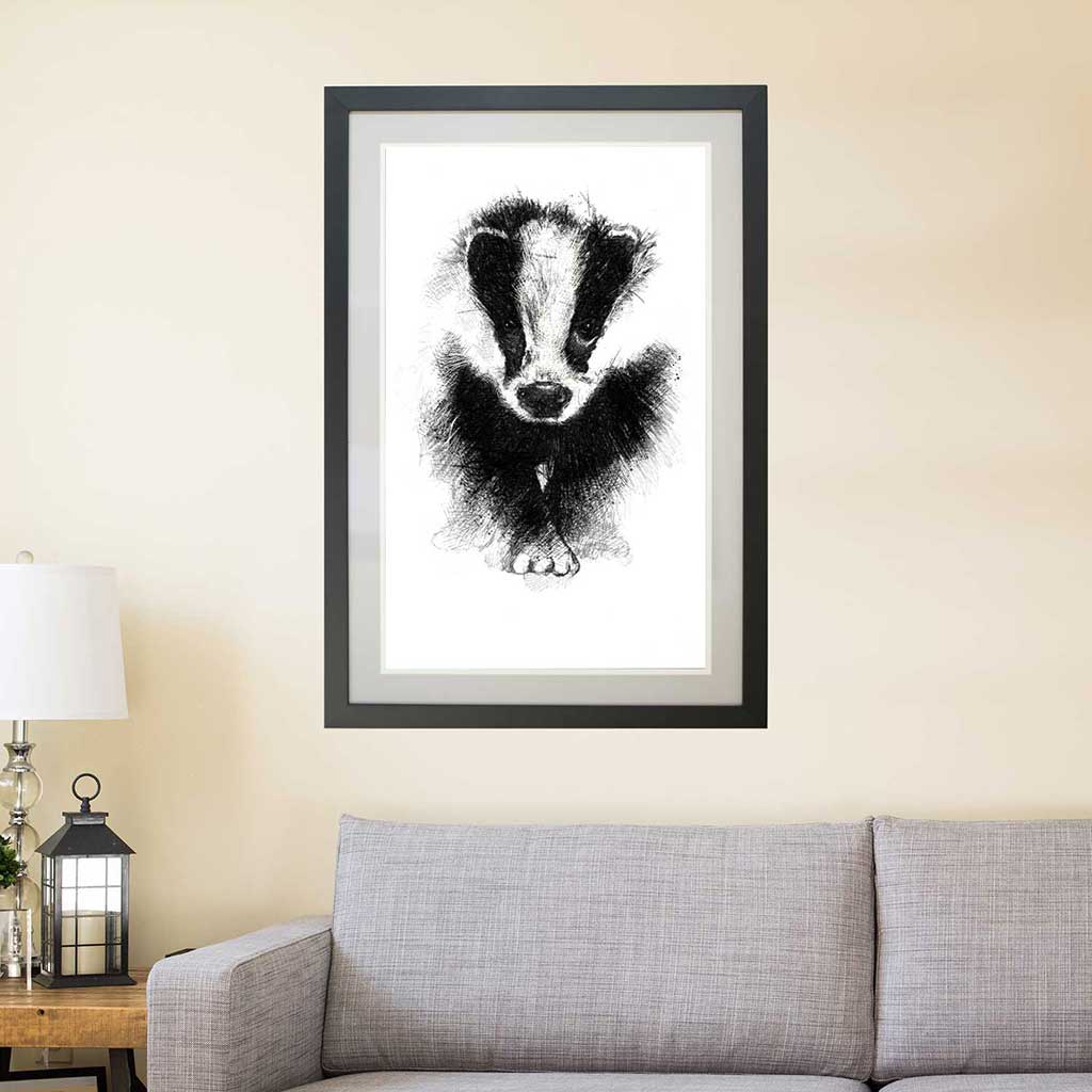 British badger