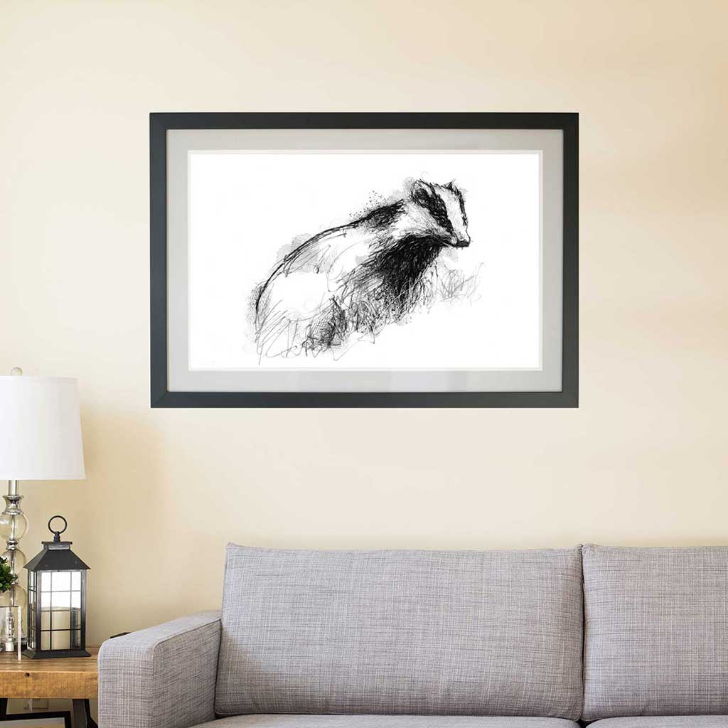 European badger