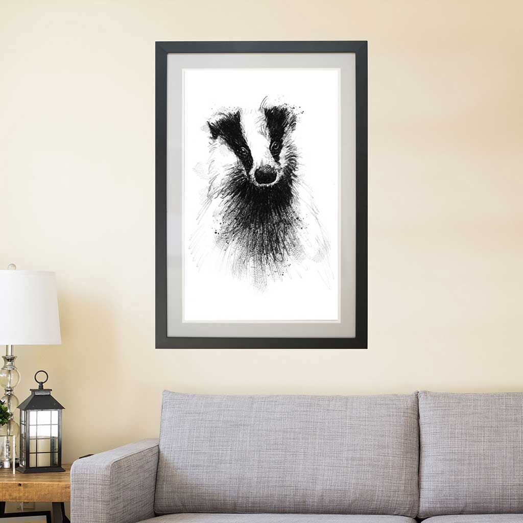 British badger