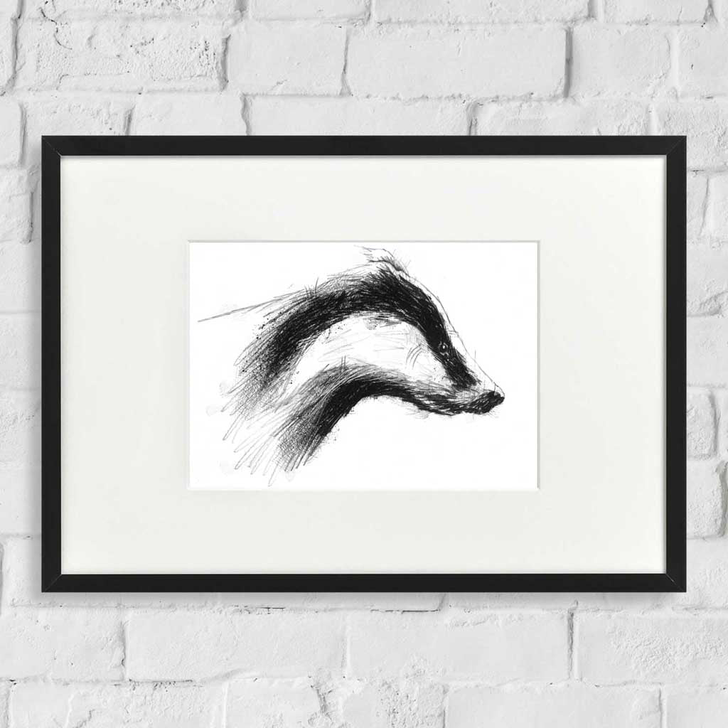 Badger head