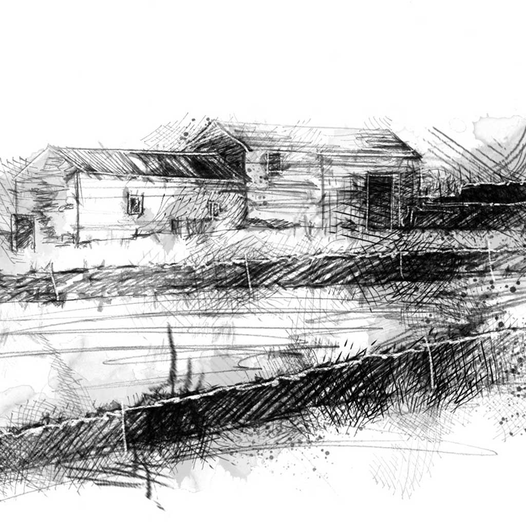 Barn ruin North Yorkshire