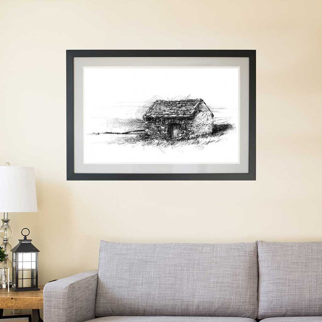 Old Yorkshire barn