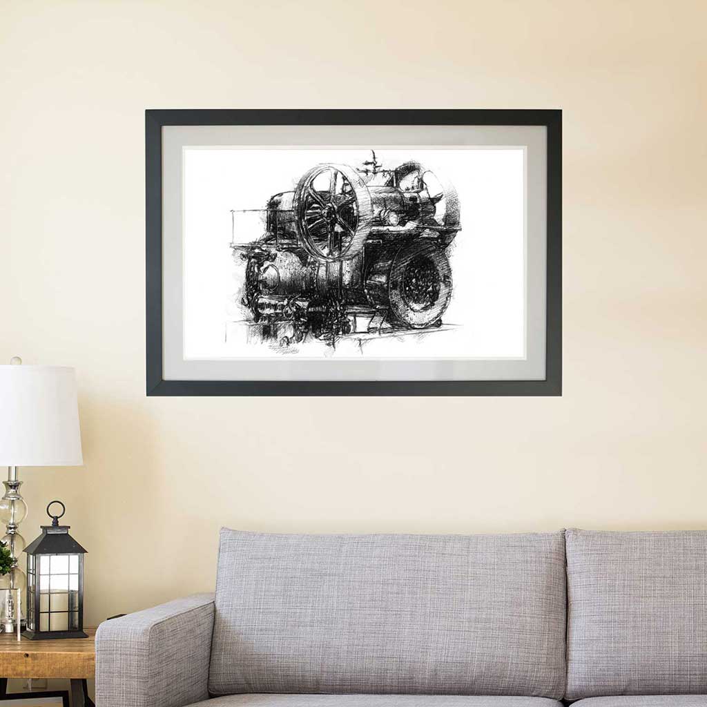 Old basalt engine
