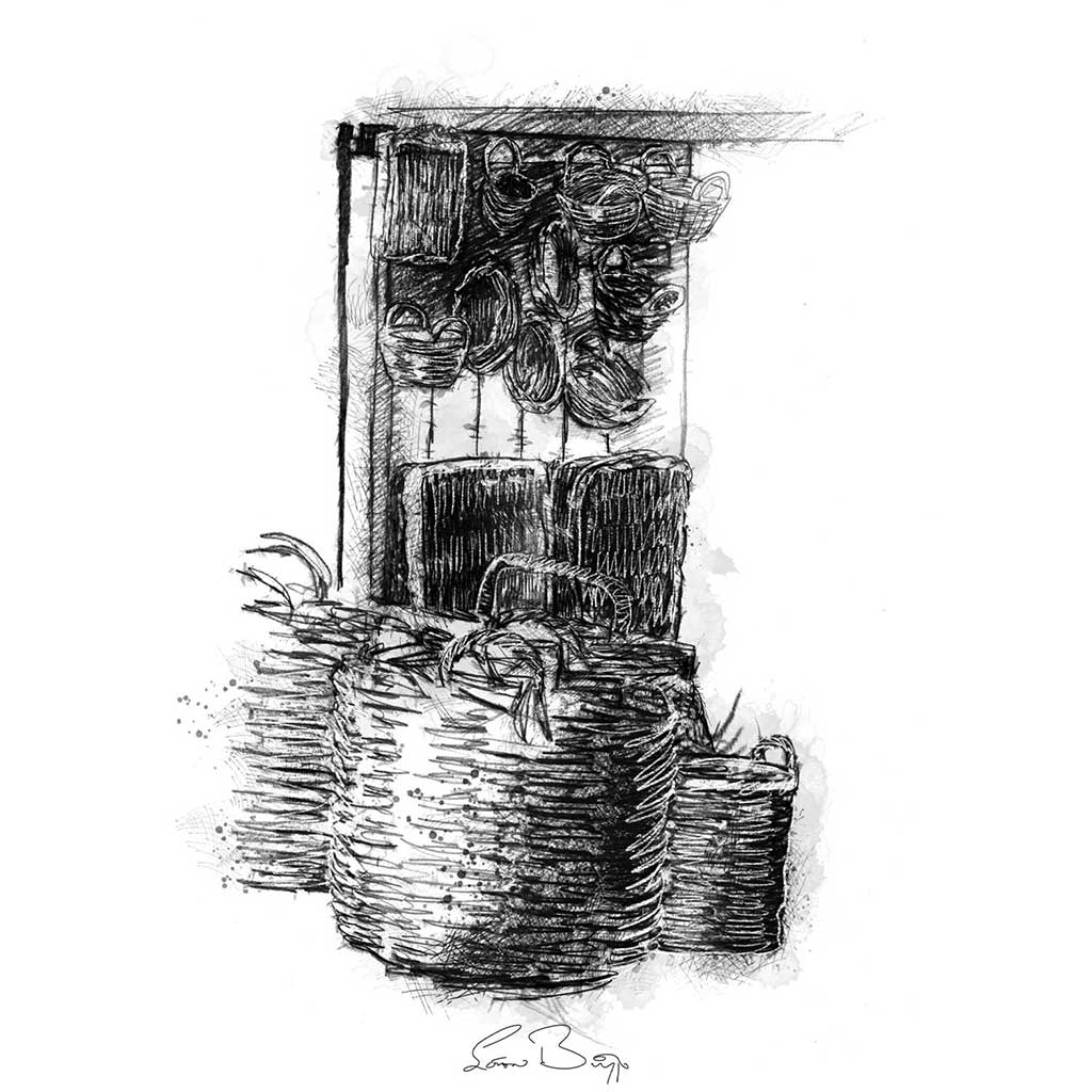 Basket makers stall